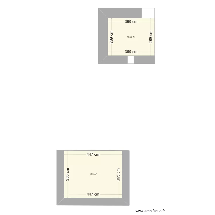 Ecurie poug. Floor plan with Ecurie poug. Floor plan with