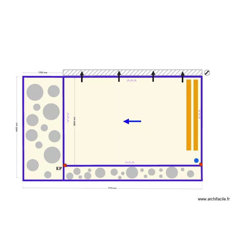 Colette. Floor plan with Colette. Floor plan with