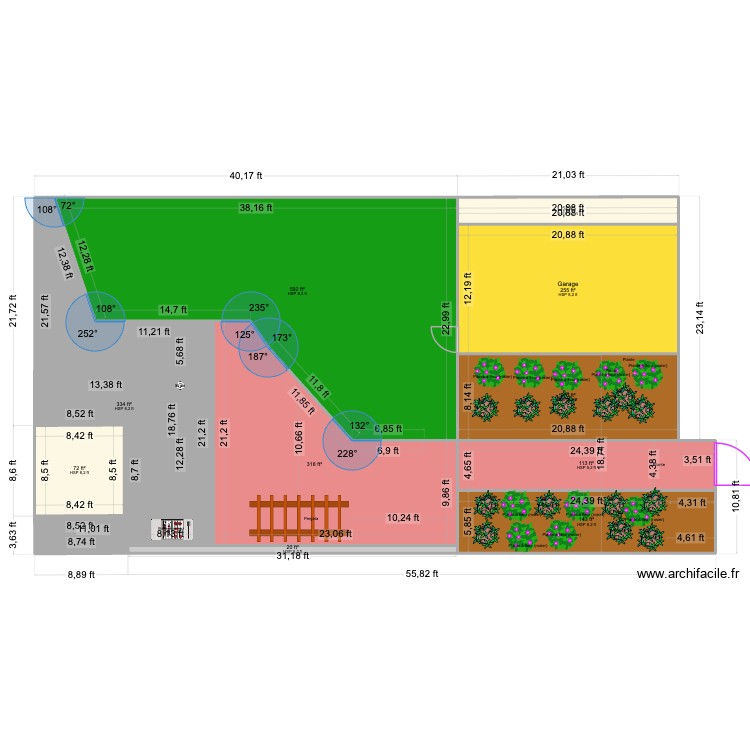 Backyard - 2026 Just Plants. Floor plan with 0 room and 0 m2