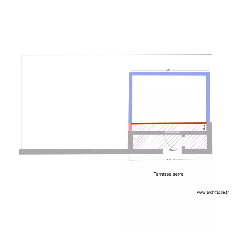 Herinnes-Terrasse Serre 01. Floor plan with Herinnes-Terrasse Serre 01. Floor plan with