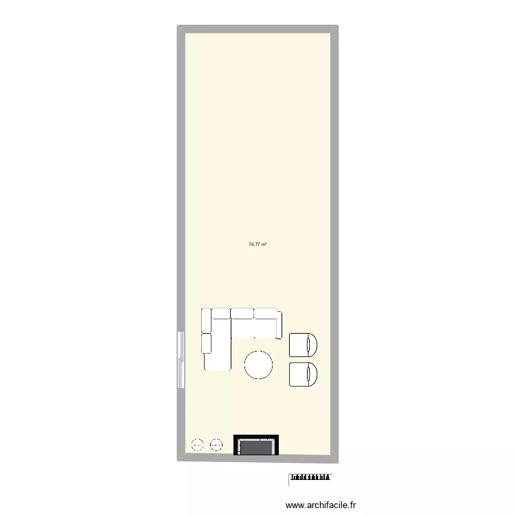 Living. Floor plan with Living. Floor plan with