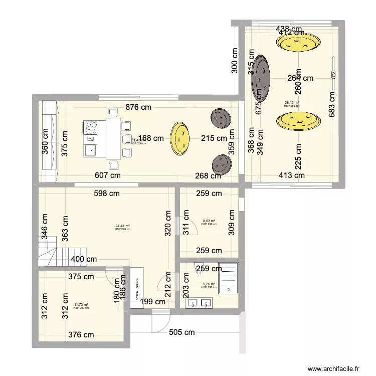 Istra 231. Floor plan with 