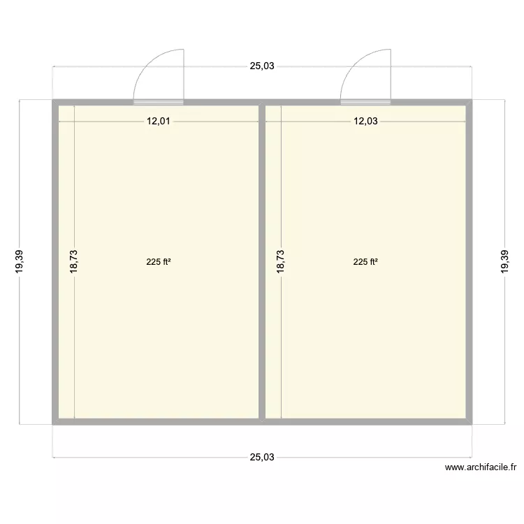 She Shared. Floor plan with 