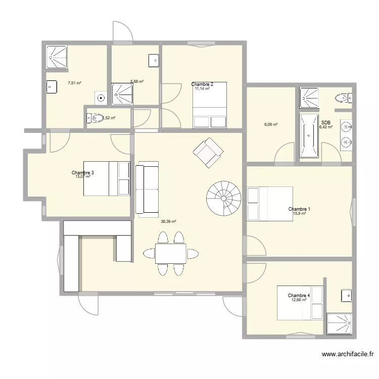 Pereybere - APS2. Floor plan with 