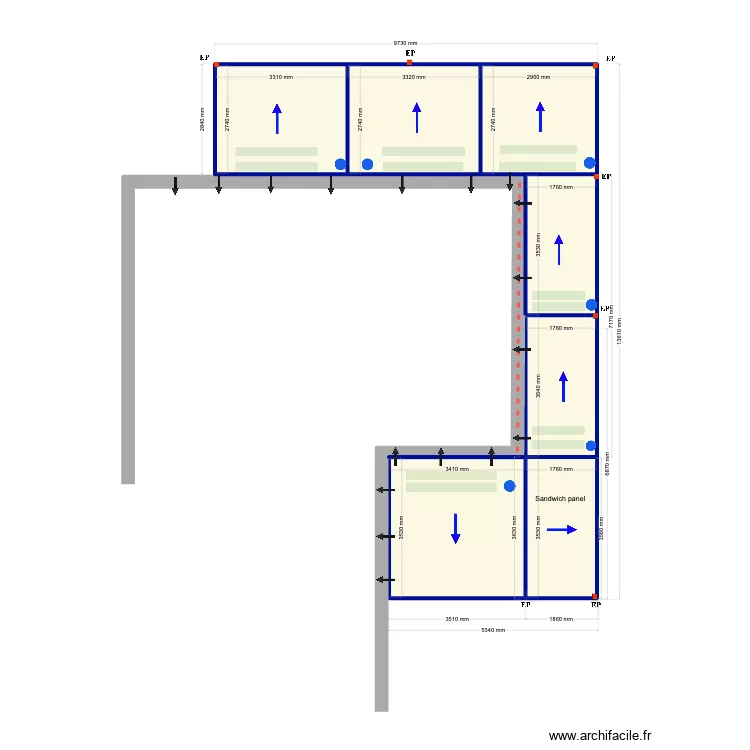 RENE OVERMEERg. Floor plan with 7 and 57 m² RENE OVERMEERg. Floor plan with 7 and 57 m²