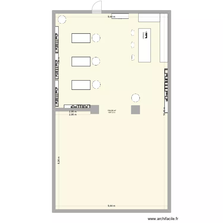 La Balan&ccedil;oire 2. Floor plan with 