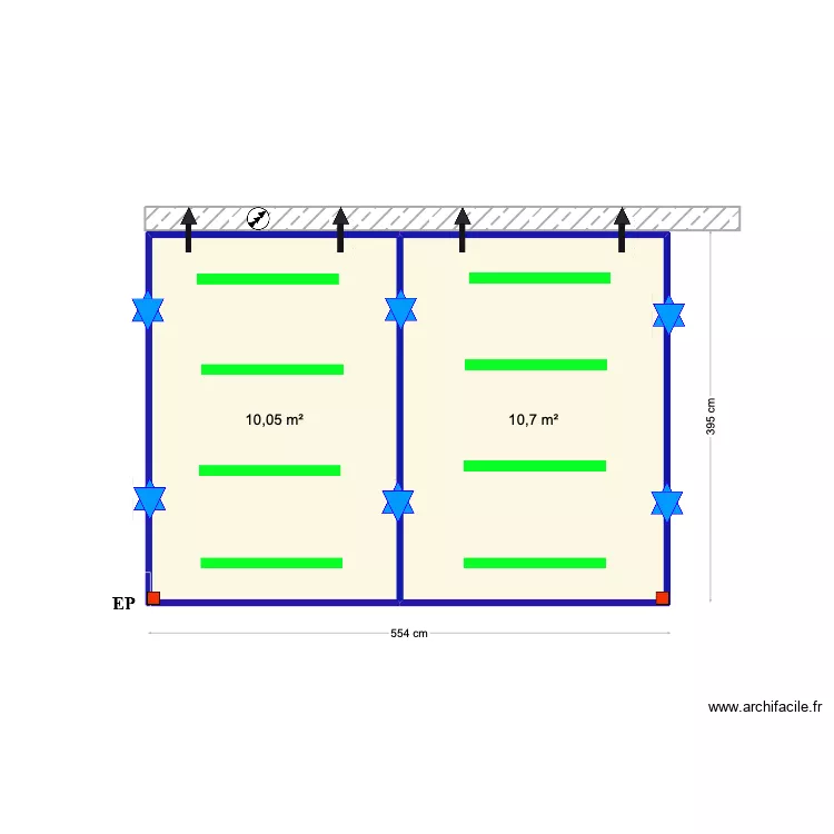 Bartho Mota - Santo Antonio da Charneca. Floor plan with 