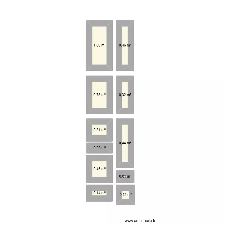 may and jurien. Floor plan with 11  and 4 m²