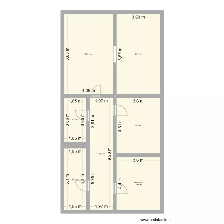 Star Döner 1.OG. Floor plan with 7 and 118 m² Star Döner 1.OG. Floor plan with 7 and 118 m²