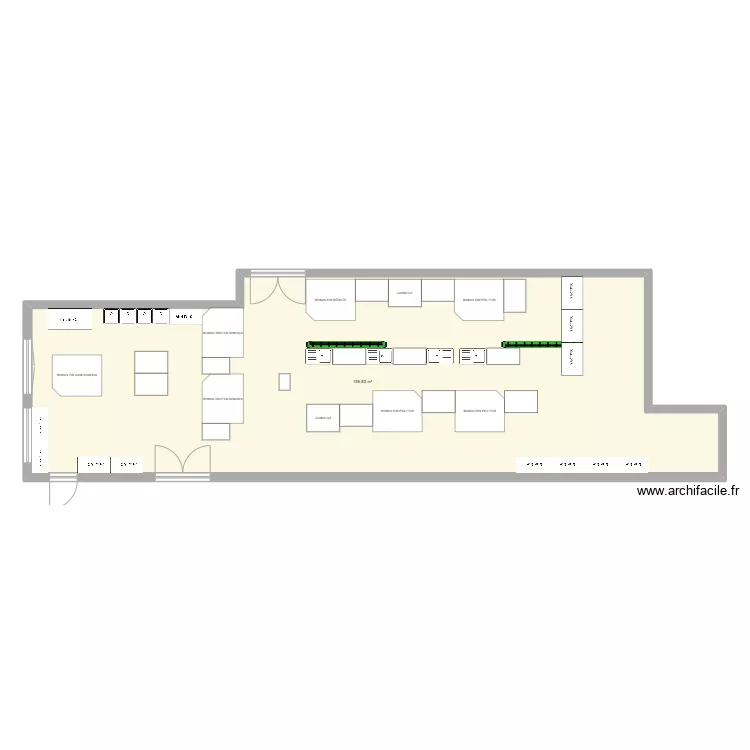 abteilung G9. Floor plan with 