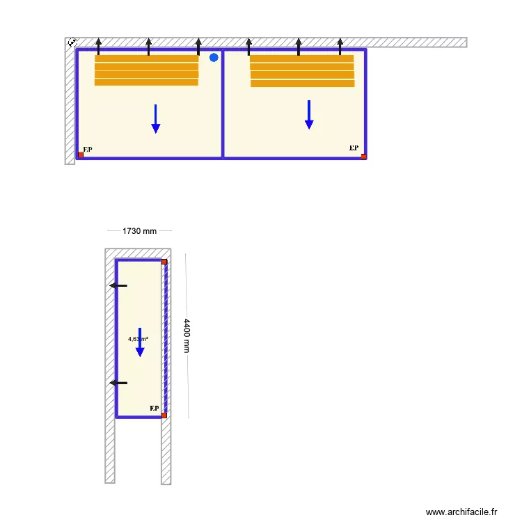 Jean Vacher 2. Floor plan with Jean Vacher 2. Floor plan with
