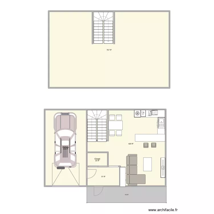 1500 sq ft family home. Floor plan with 5 Rooms and 142 m² 1500 sq ft family home. Floor plan with 5 Rooms and 142 m²