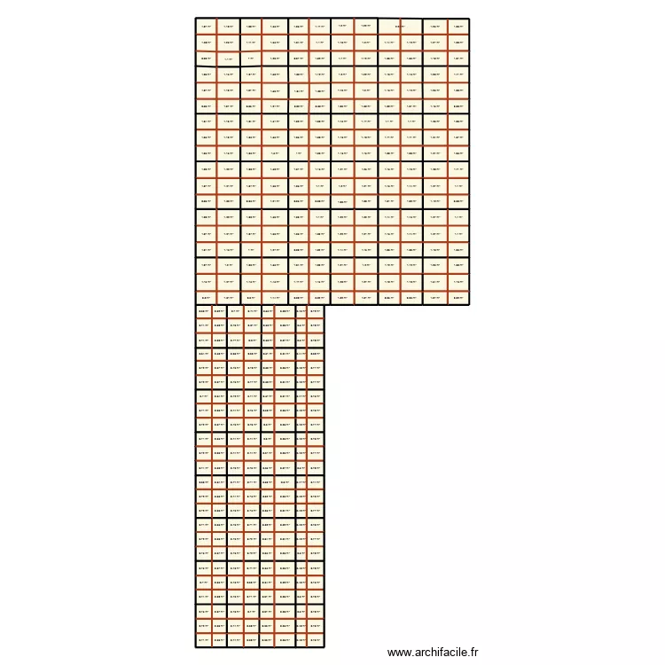 super. Floor plan with 407  and 378 m²