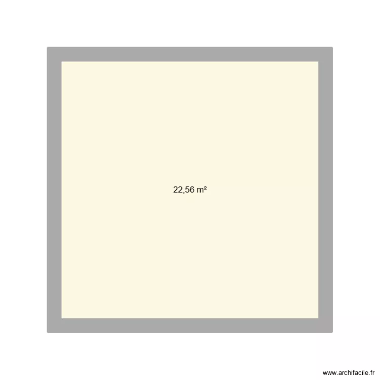 cocina 2. Floor plan with 1 and 23 m² cocina 2. Floor plan with 1 and 23 m²