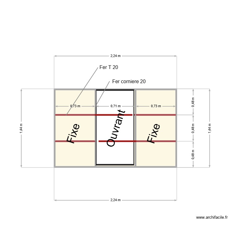 fenetre1 INSS. Floor plan with 0 room and 0 m2