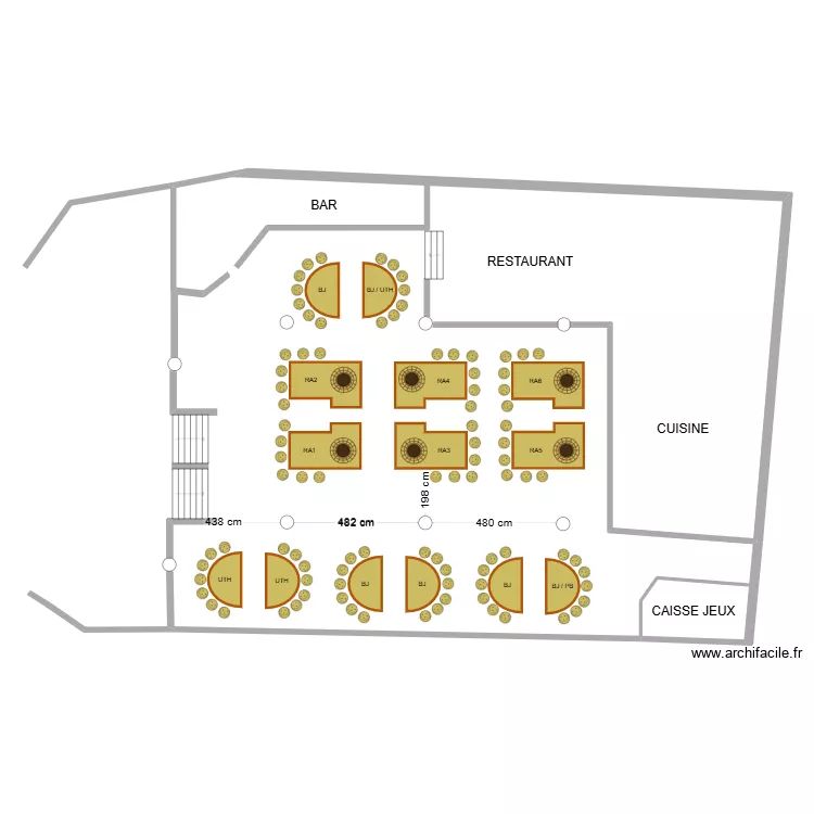Plan Jeux. Floor plan with 1 Room and 9 m² Plan Jeux. Floor plan with 1 Room and 9 m²