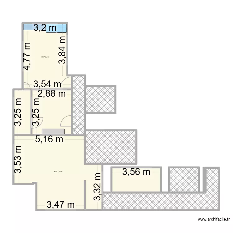 casa. Floor plan with 10  and 96 m²