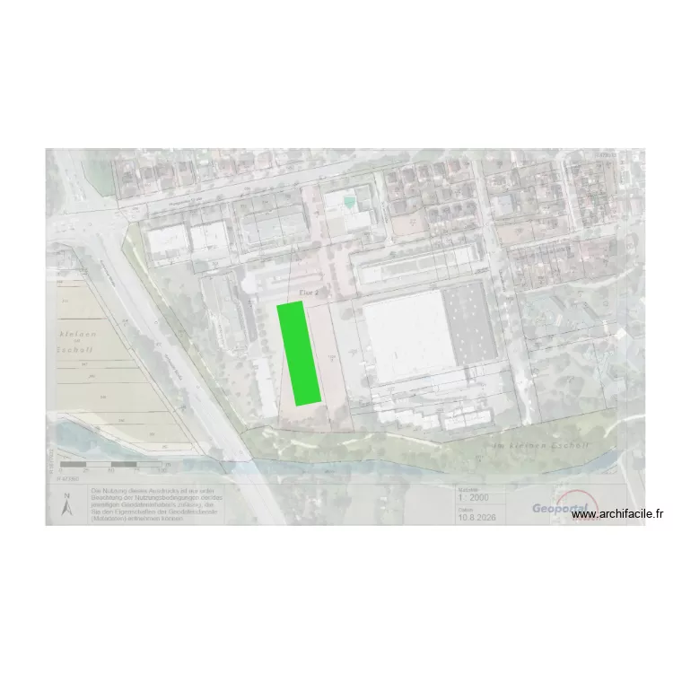 Darmstadt-Eberstadt. Floor plan with Darmstadt-Eberstadt. Floor plan with