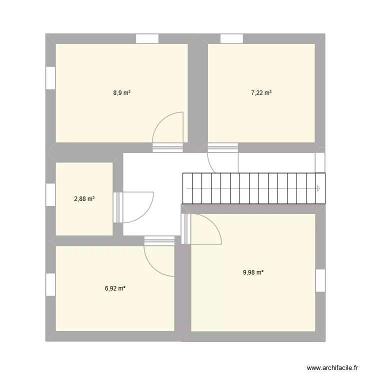 Primeira. Floor plan with 5 and 36 m² Primeira. Floor plan with 5 and 36 m²