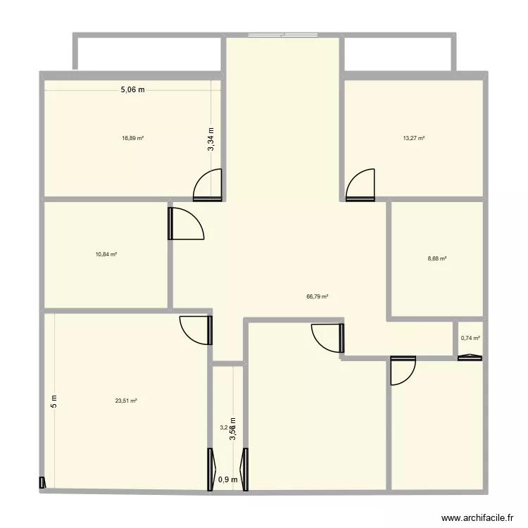 .lohjfjh. Floor plan with 8  and 144 m²