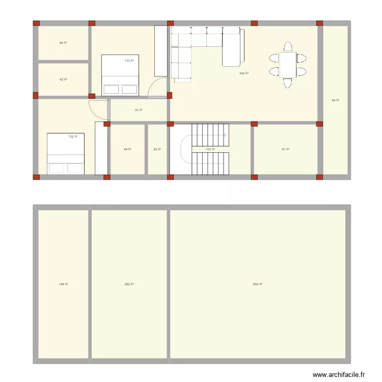 house05. Floor plan with house05. Floor plan with