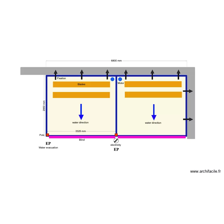 Pimentel. Floor plan with Pimentel. Floor plan with