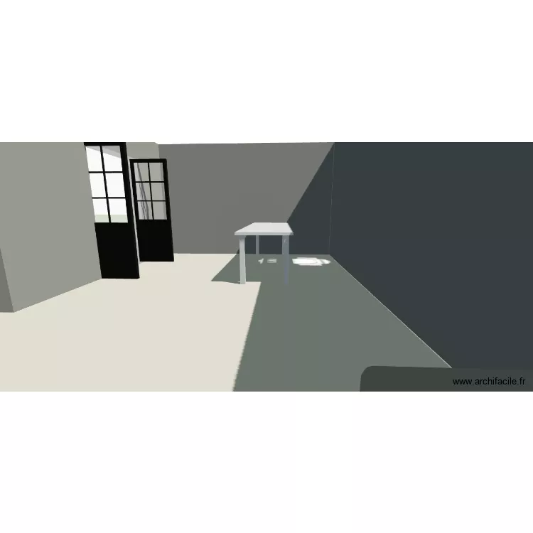 rod. Floor plan with 1 and 50 m² rod. Floor plan with 1 and 50 m²