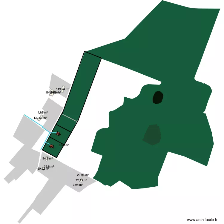 CU Rosay. Floor plan with CU Rosay. Floor plan with