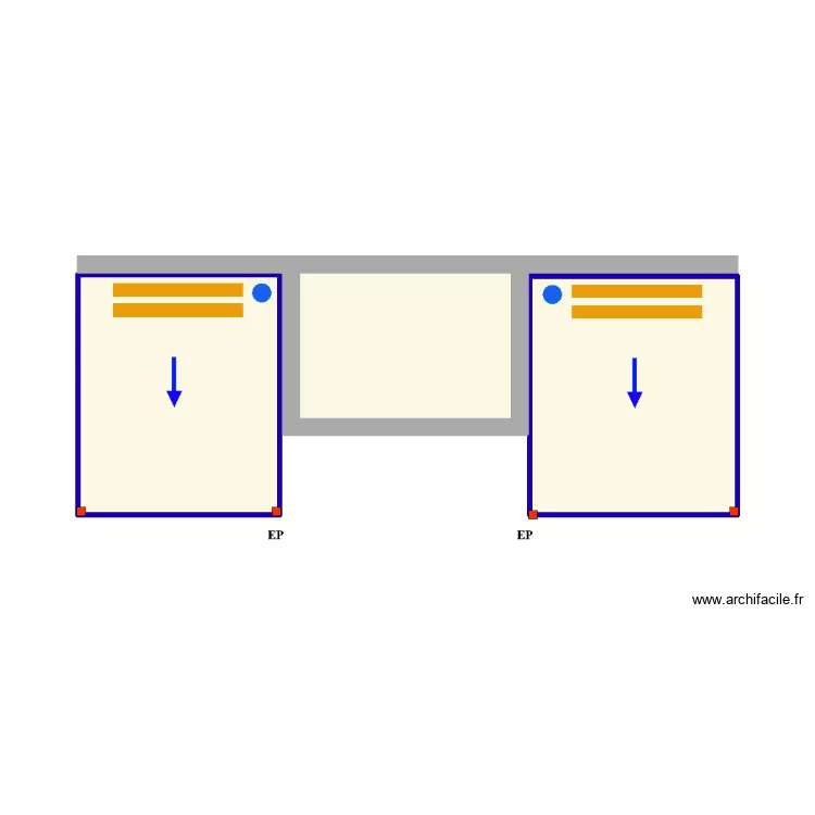 jacky pergola. Floor plan with 