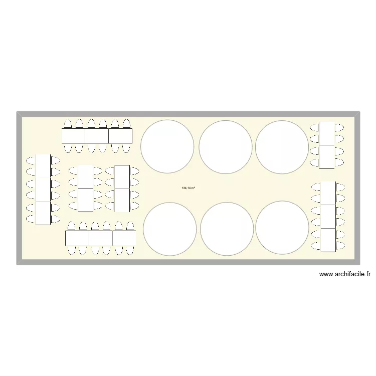 weddinng. Floor plan with 