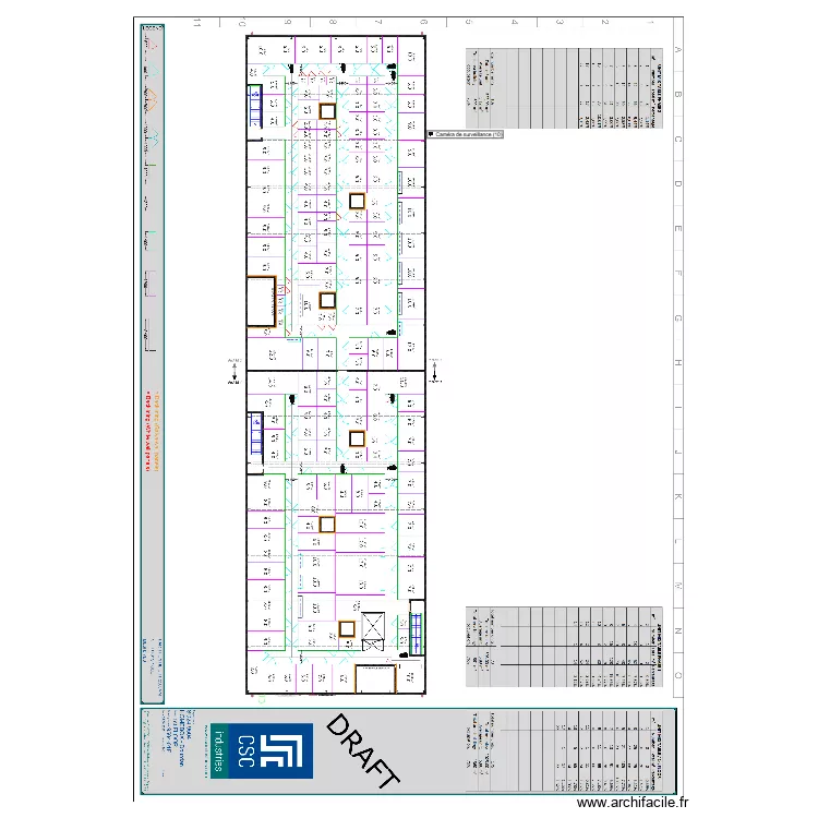 Camera R+1. Floor plan with Camera R+1. Floor plan with