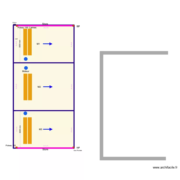 Lempereur. Floor plan with Lempereur. Floor plan with