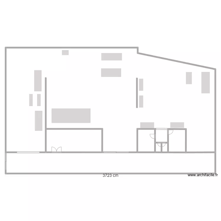 121. Floor plan with 