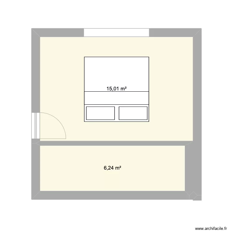 chambre BARCA. Floor plan with chambre BARCA. Floor plan with