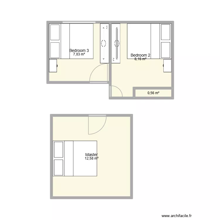 2/34 Love Street Northgate. Floor plan with 4  and 28 m²