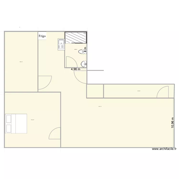 Hagerstown. Floor plan with 5  and 740 m²