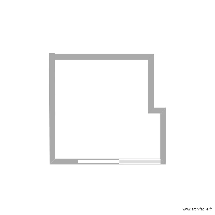 ba&ntilde;o principal maricruz. Floor plan with 