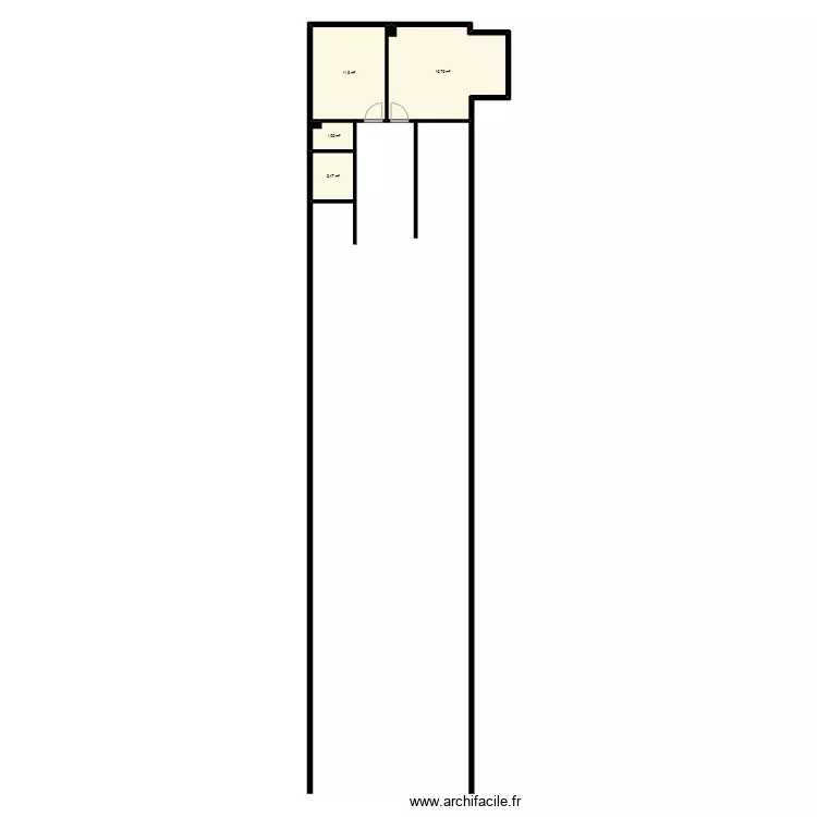 Nuria Lleida Francesc Macia distribucion cotas. Floor plan with 