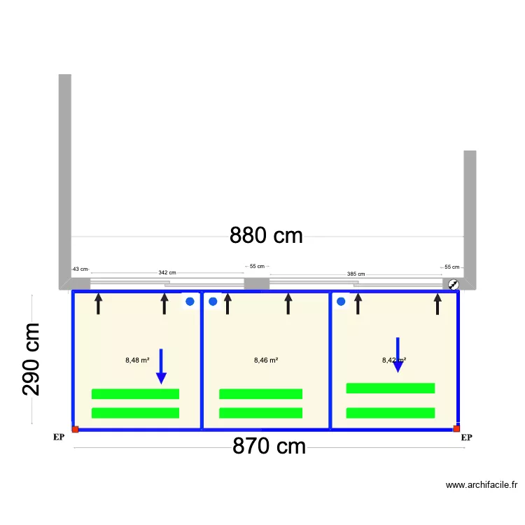 Mark and Peter- Albufeira V2. Floor plan with 
