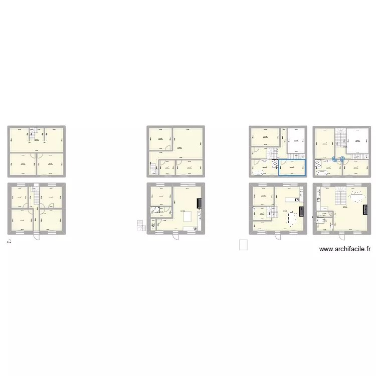 Menez Roch 01. Floor plan with 