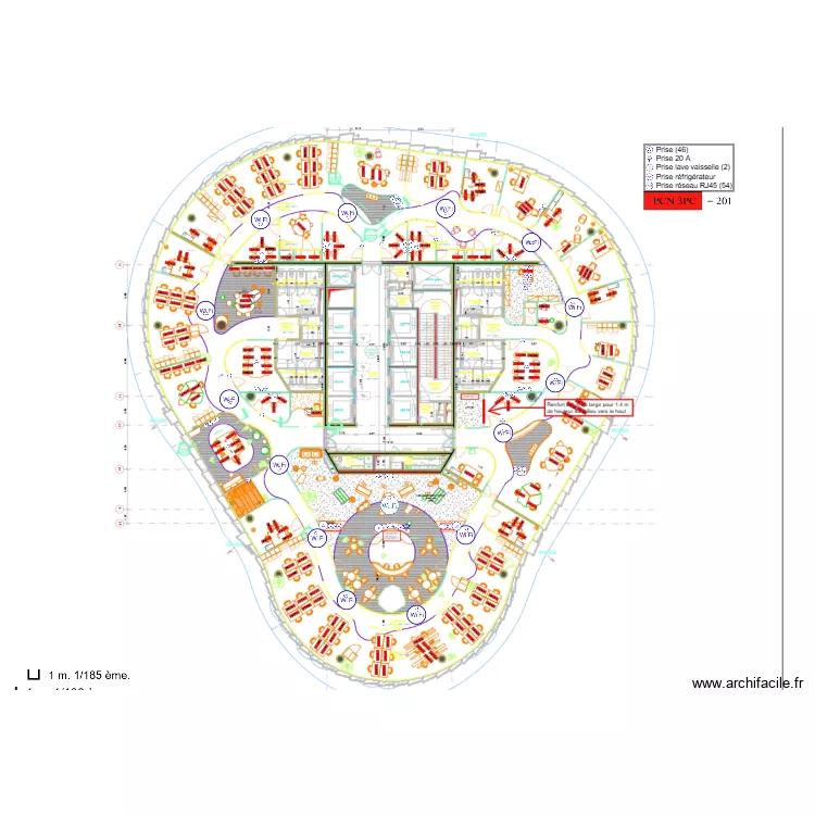 Tour Alto Plan CFO CFA. Floor plan with Tour Alto Plan CFO CFA. Floor plan with