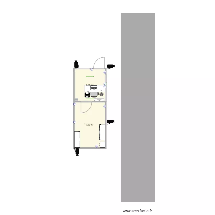 prelles v2. Floor plan with 