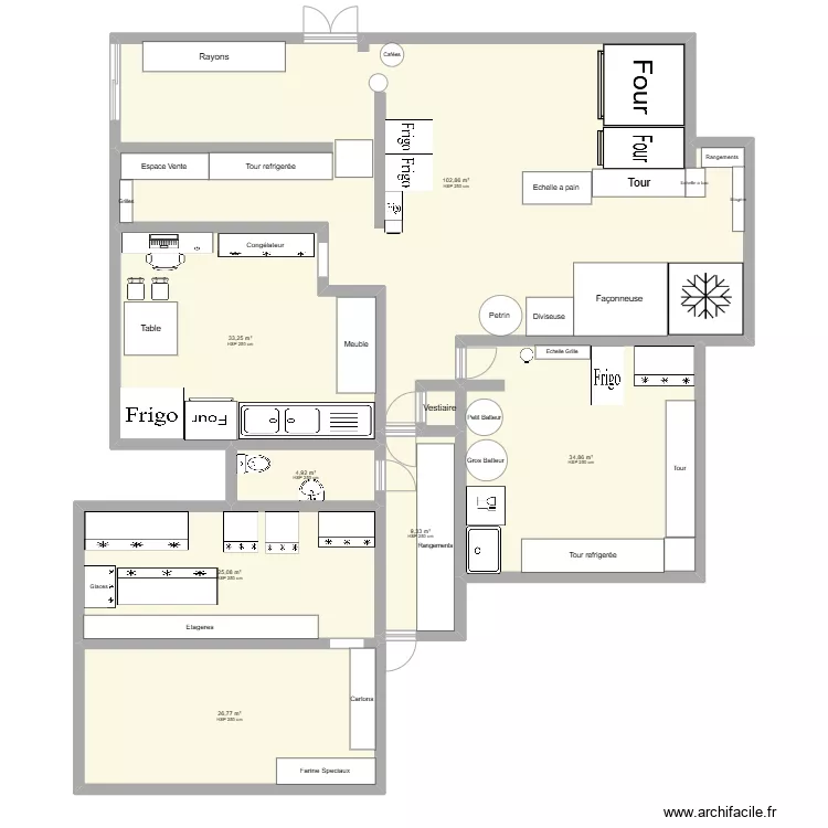 Dorian Labo New . Floor plan with 