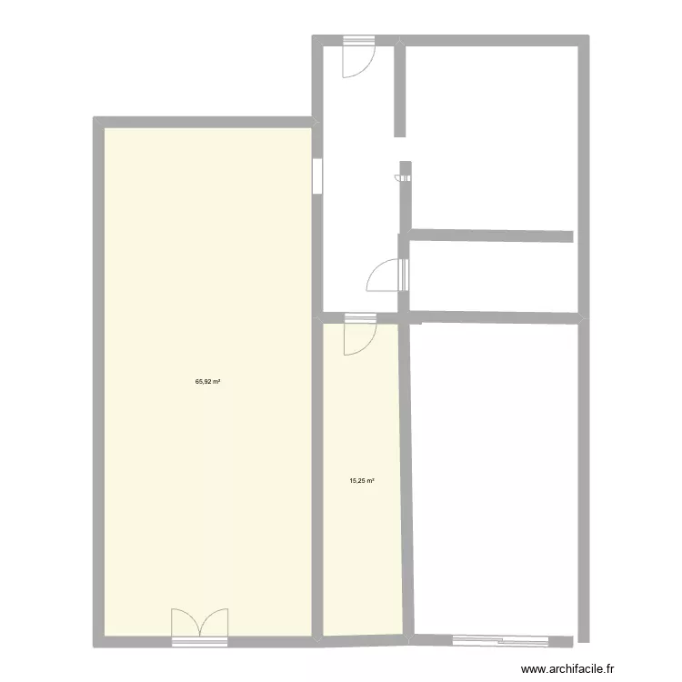 Aparttervuren. Floor plan with 
