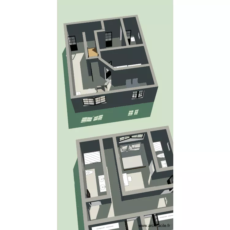 Ivplan. Floor plan with 6 Rooms and 96 m² Ivplan. Floor plan with 6 Rooms and 96 m²