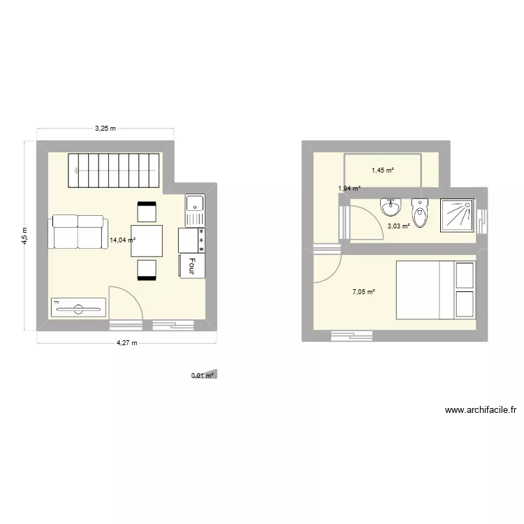 casa karen frente. Floor plan with 6 and 28 m² casa karen frente. Floor plan with 6 and 28 m²