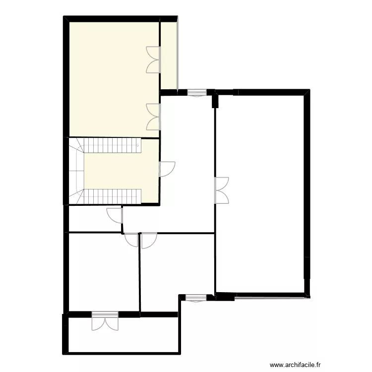 home2026. 2eme etage. Floor plan with 4  and 51 m²