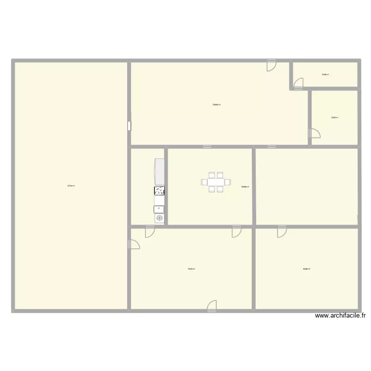 Mi Casa. Floor plan with 7 Rooms and 623 m² Mi Casa. Floor plan with 7 Rooms and 623 m²