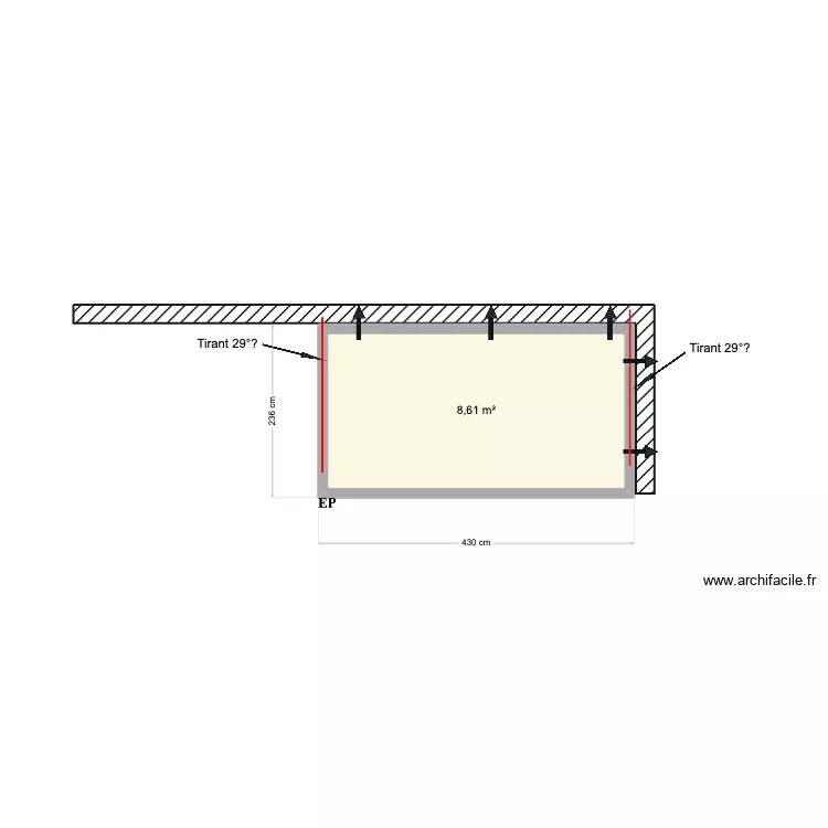 Saracco OEIRAS V2. Floor plan with 