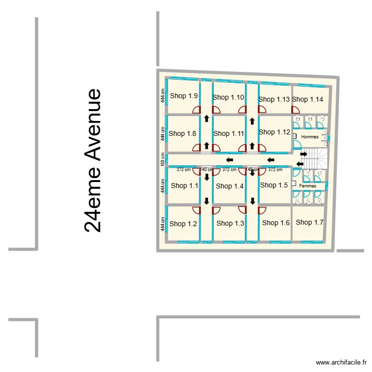 Yannick buyenzi etages. Floor plan with 0 room and 0 m2